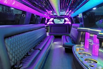 Huntersville Limo Interior