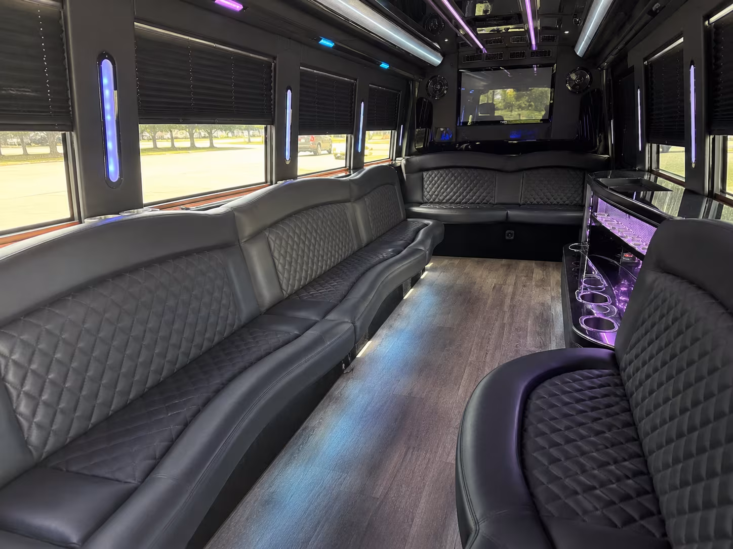 across huntersville north carolina party bus rental