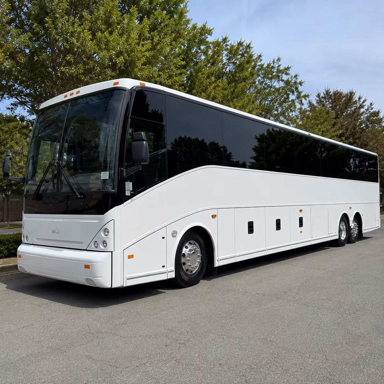 bus rental options for huntersville trips